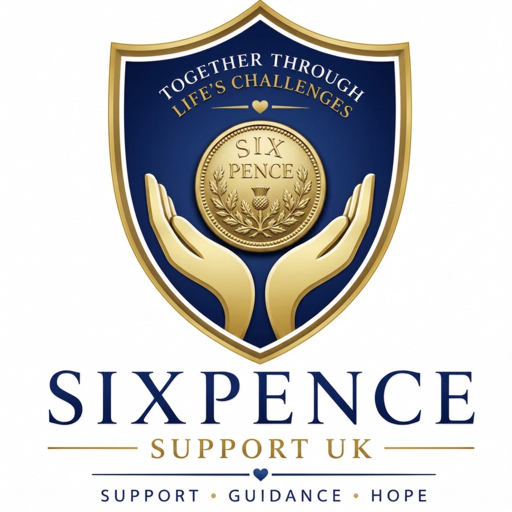 Sixpence Support UK logo